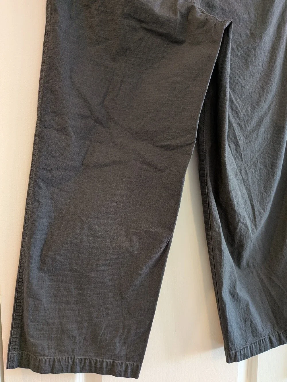 Vuori Women’s Ripstop Wide Leg Hiking Pant Dark Gray Gorpcore Outdoor Size S